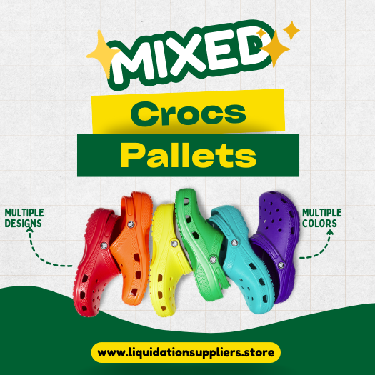 Mixed Crocs liquidation Pallet