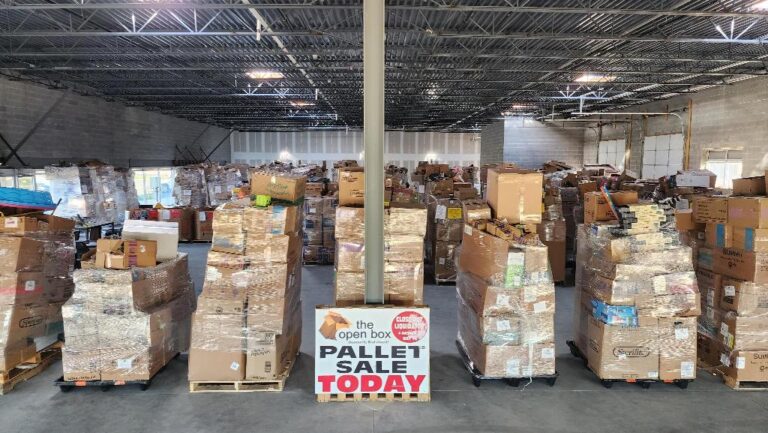 buy liquidation pallets near me
