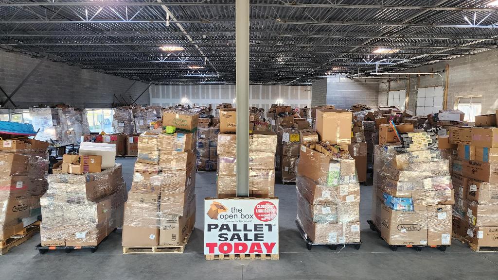 buy liquidation pallets near me