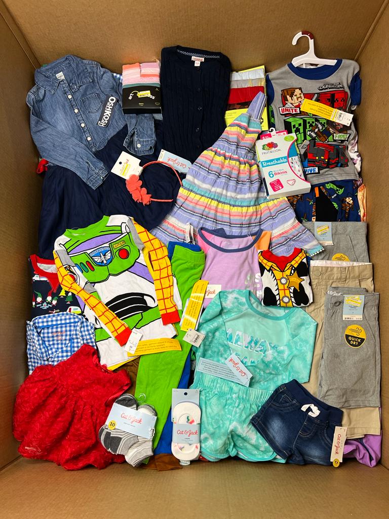 kids clothing wholesale pallets