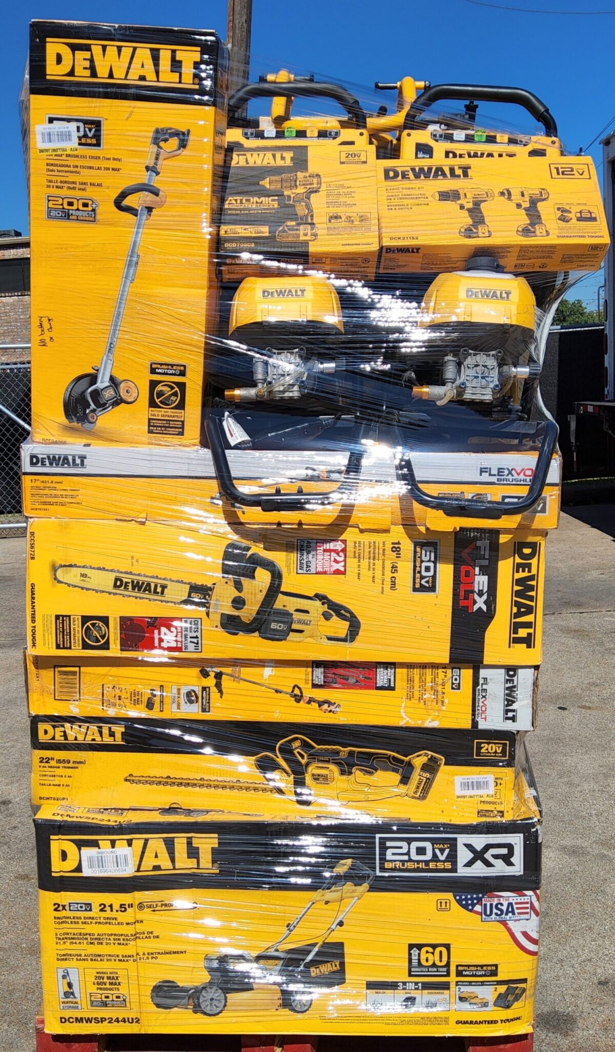 Dewalt tools wholesale pallet