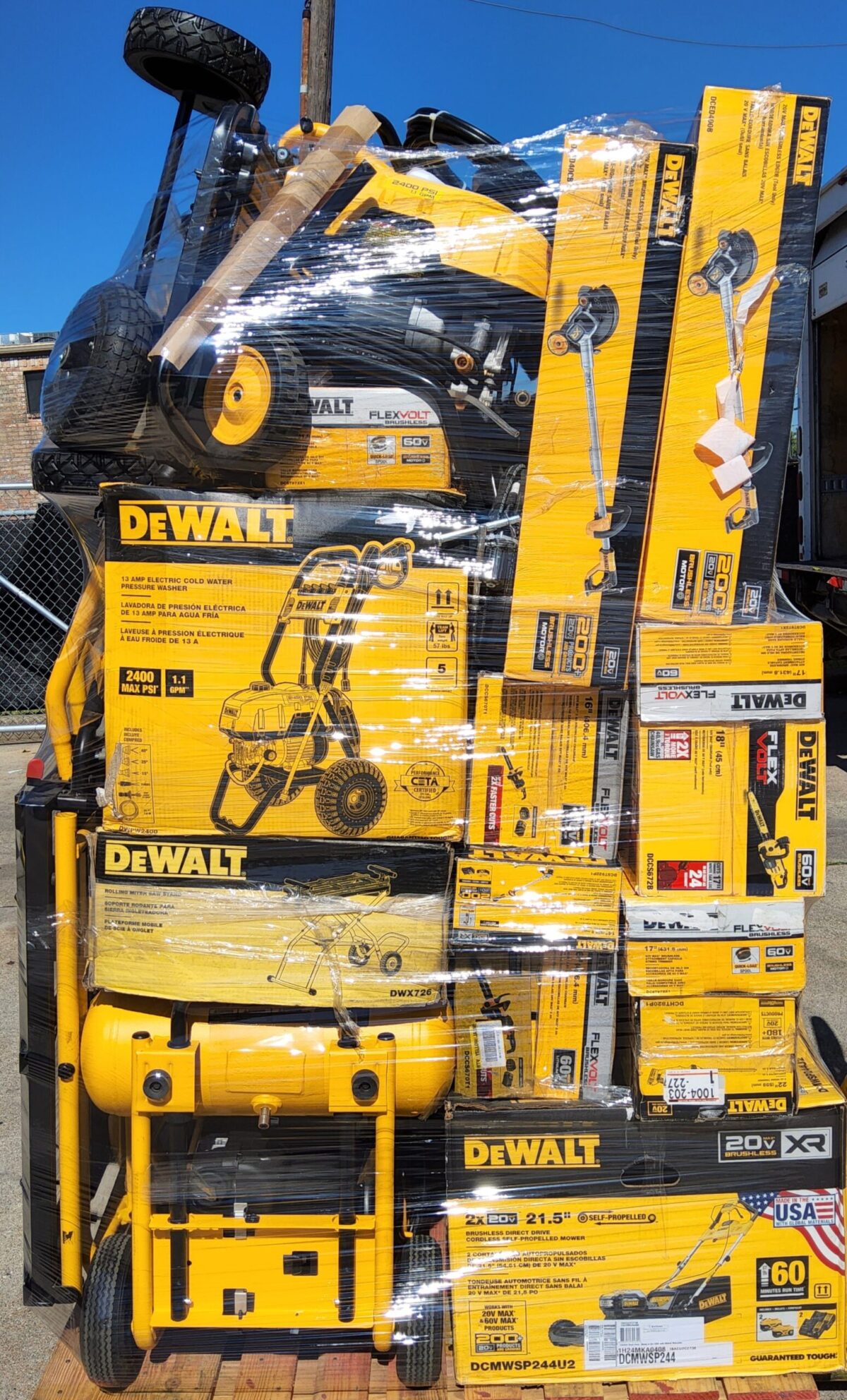 Dewalt tools wholesale pallet