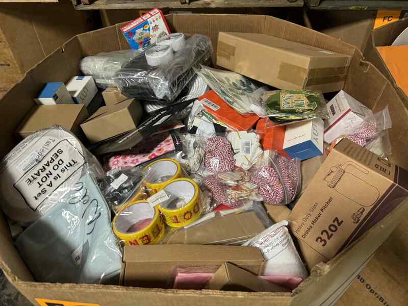 Amazon Truckload pallets