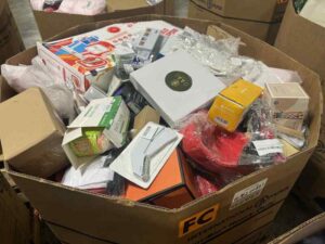 Amazon Truckload pallets