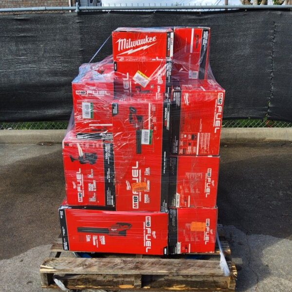milwaukee tool pallets