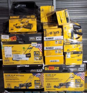DeWalt return pallets