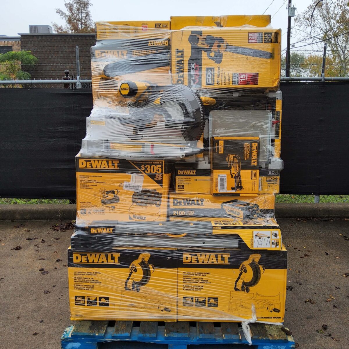 Home Depot tool return pallets Home Depot tool return pallets