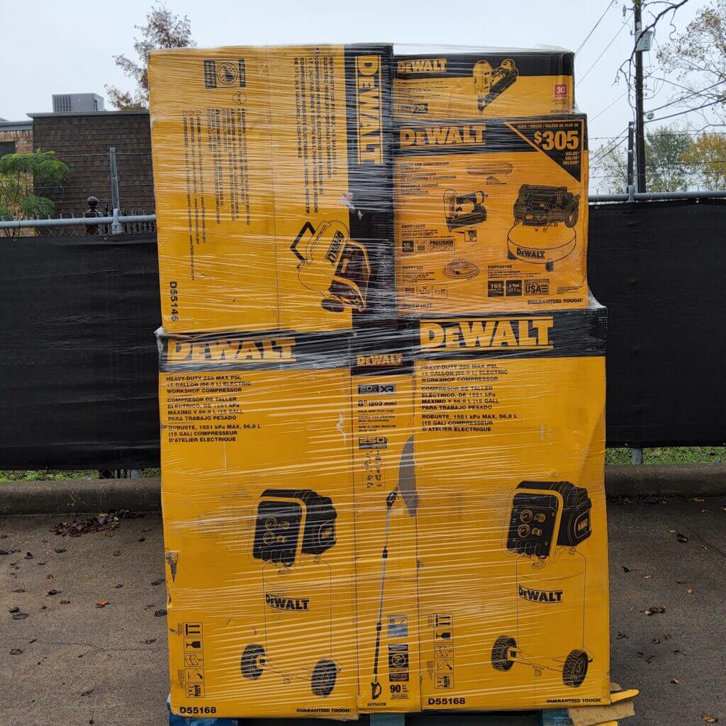 Home Depot tool return pallets Home Depot tool return pallets