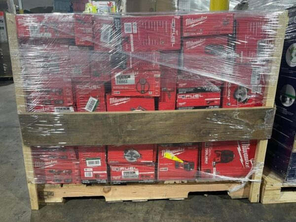 Milwaukee Tools Truckload Pallets